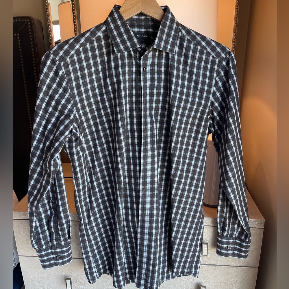 Men’s Sand Dress Shirt